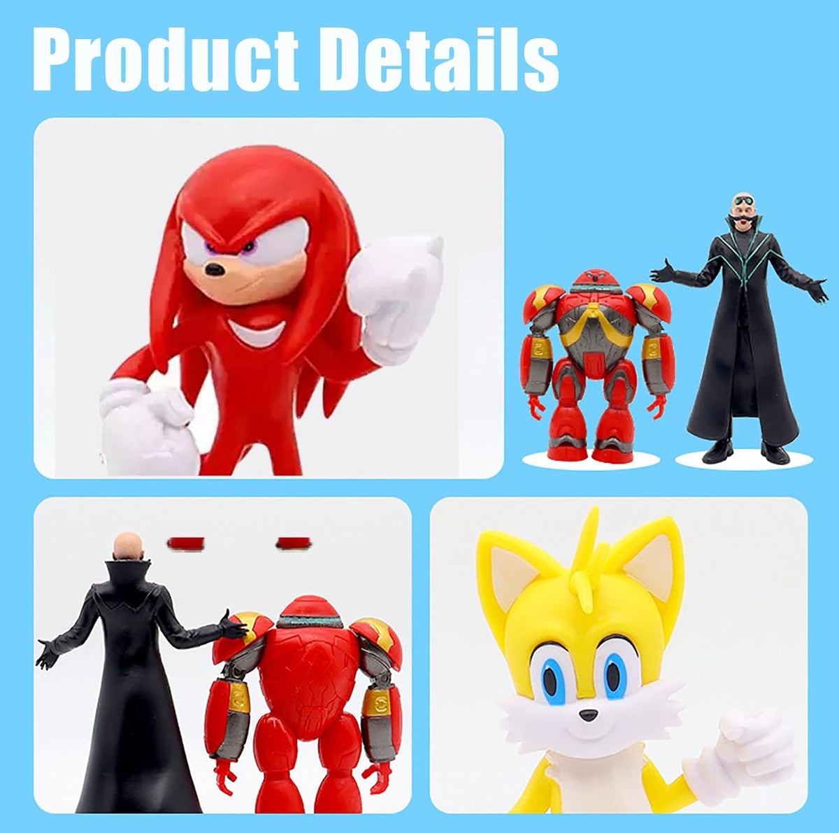 Hedgehog Action Figure, 6.5in Hedgehog Style Statue Handcrafted Collectible f...