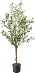 artificial fake olive tree 4ft 1pack faux olive, main product view