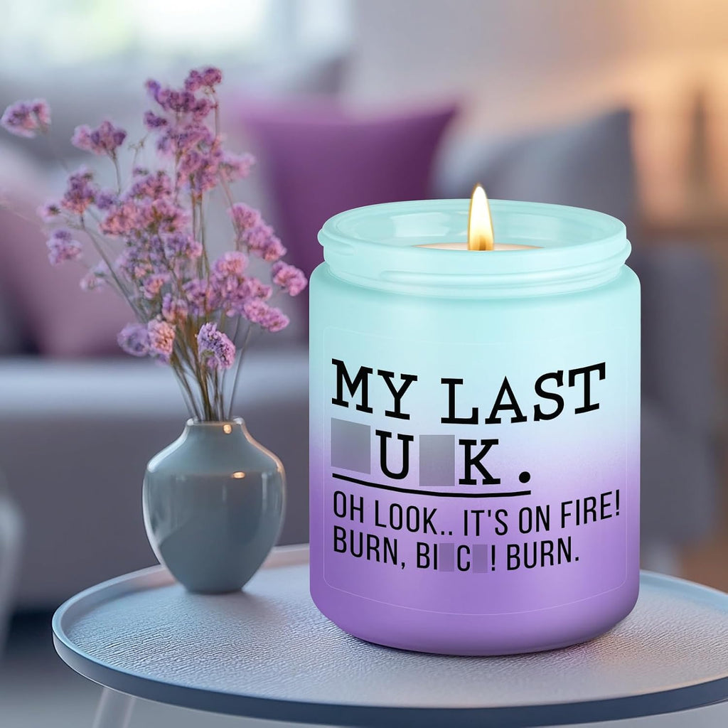 Fairy's Gift Candles, Cool Presents, Funny Relaxation Gifts for Women Men Mom Coworker Friend Boss - Cool Birthday Fun Presents for Her - Mothers Day, Sarcastic Office Relaxing Gifts for Women Nerd