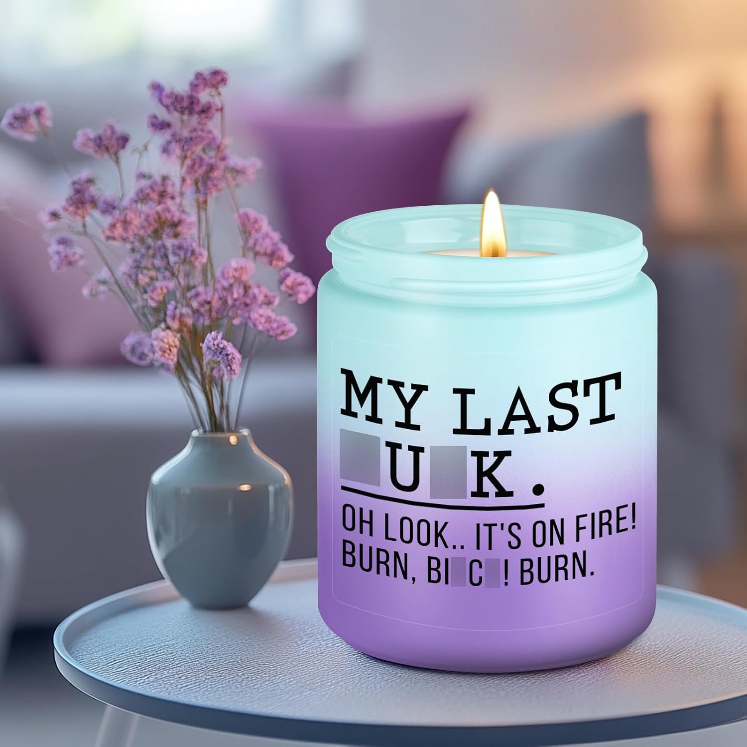 Fairy's Gift Candles, Cool Presents, Funny Relaxation Gifts for Women Men Mom Coworker Friend Boss - Cool Birthday Fun Presents for Her - Mothers Day, Sarcastic Office Relaxing Gifts for Women Nerd