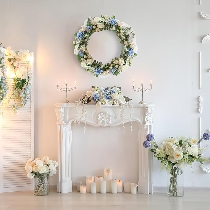 DOITOOL Flower Foam Ring with Suction Cup Car Flower Mud Green Wet Foam Blocks Round Floral Foam Blocks Artificial Floral Arrangements Mud for Florist Wedding Car Holiday Decoration 250g