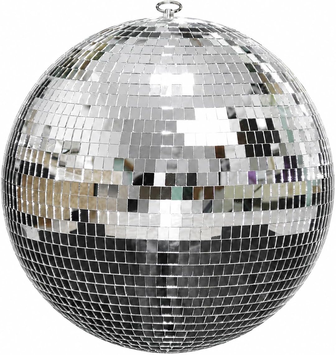 Youdepot 12-Inch Large Hanging Mirror Ball for Disco Party Decor
