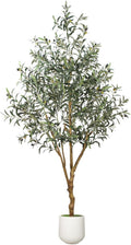 6ft olive trees artificial indoor - realistic artificial, main product view