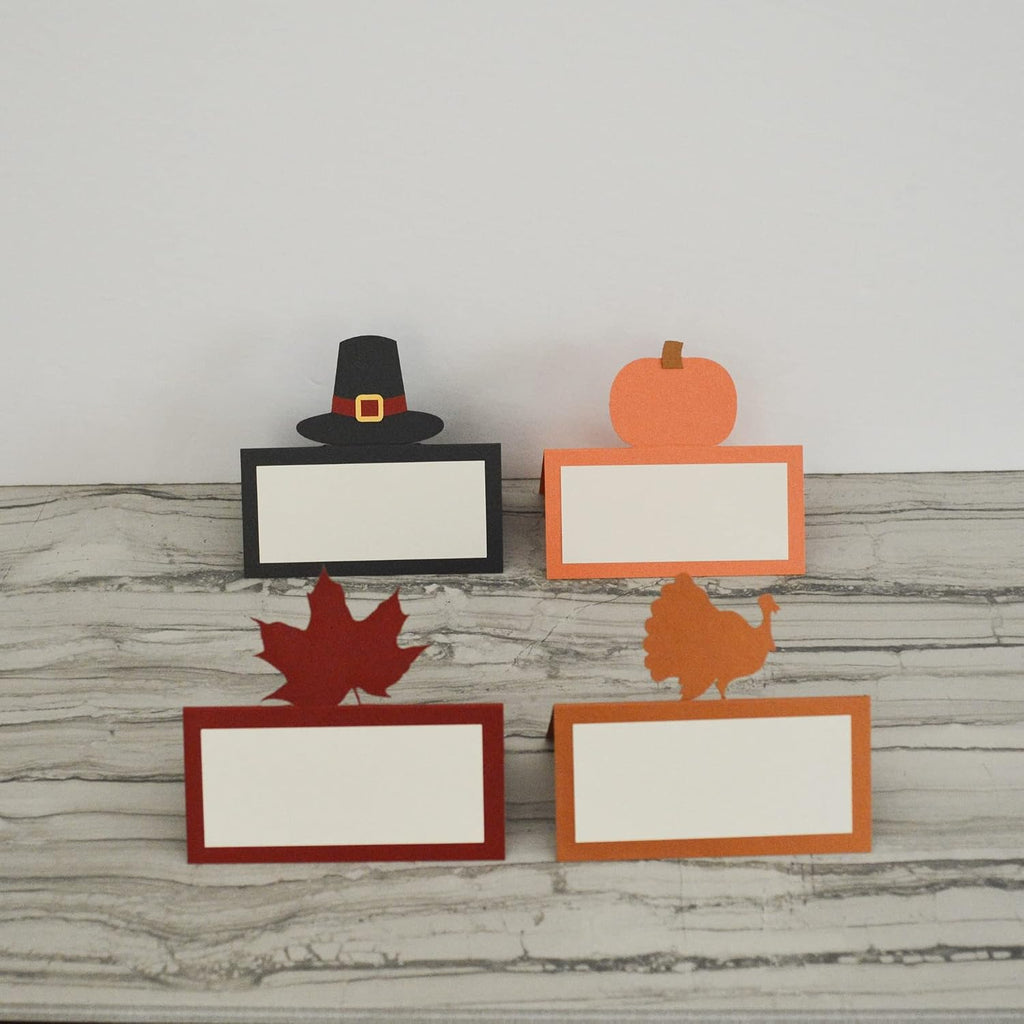 Thanksgiving Place Cards - Set of 12