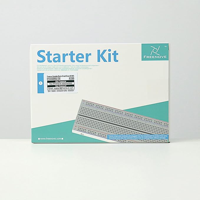 Freenove Complete Starter Kit with Board V5 Rev4 Mini (Compatible with Arduino IDE), Arm Cortex-M4 Microcontroller, 474-Page Detailed Tutorial, 343 Items, 90 Projects