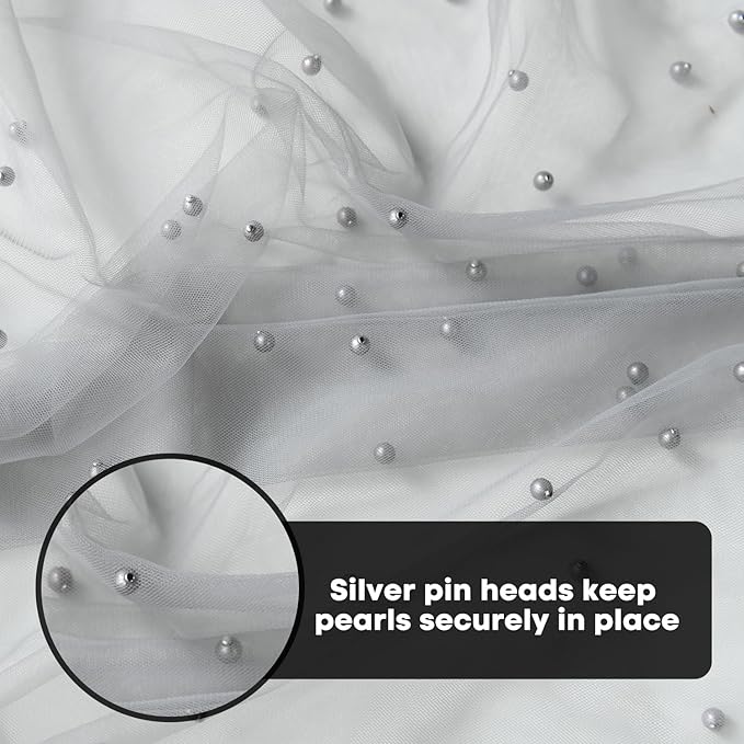 Artoid Mode Pearl Grey Gauze Table Runner 120 Inch 10FT, Seasonal Sheer Dining Holiday Wedding Birthday Baby Shower Table Decor for Home Party
