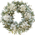 idyllic 22 inch lambs ears leaves everyday wreath, main product view