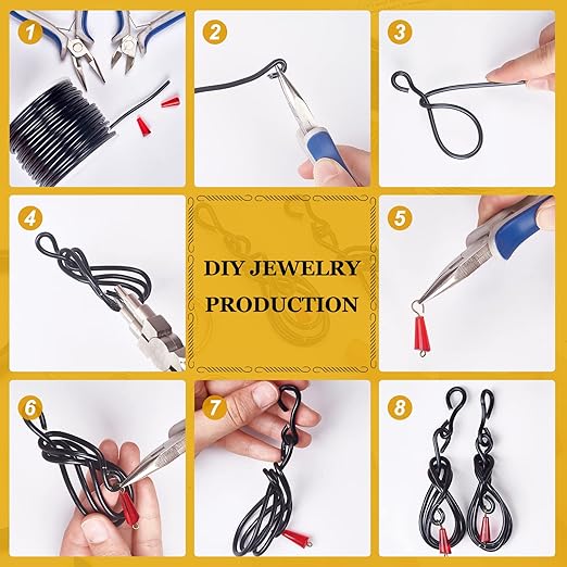 BENECREAT 9 Gauge Jewelry Craft Aluminum Wire 55 Feet Bendable Metal Sculpting Wire for Craft Floral Model Skeleton Making, Plant Gardening, Gold