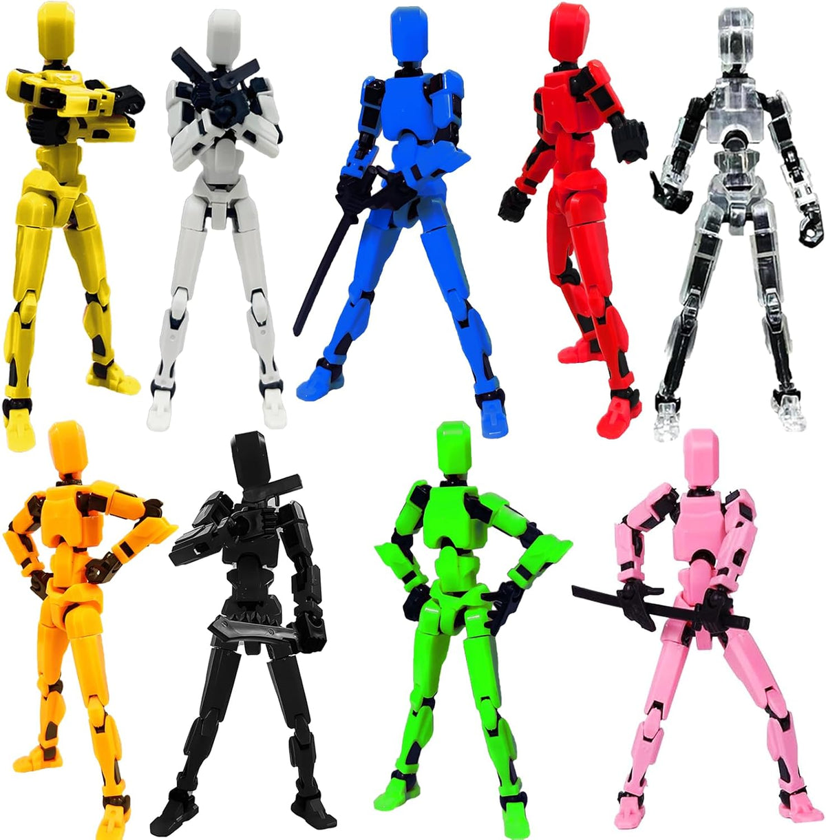 dummy robot 13 action figure, titan 13 action, main product view