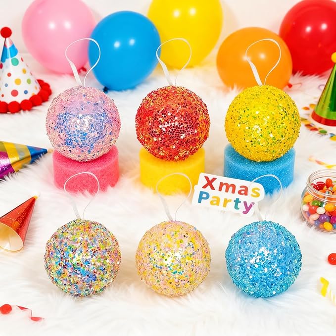 LANGXUN 6pcs Candy Land 2025 Xmas Birthday Party Wedding Suppiles Decoration, Hanging Candy Cane Christmas Tree Décor, Christmas Decorative Hanging Ornaments Crafts