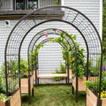 gardener's supply company arch trellis, 2' x 4', main product view