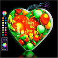 OJQ Light Up Letters LED Letter - Bedroom Lighted Colorful Alphabet Letter Music Sync Color Change - Christmas Birthday Gifts for Girl - Teen Girls Room Decor Gifts Party Home Wall Bedroom Decor
