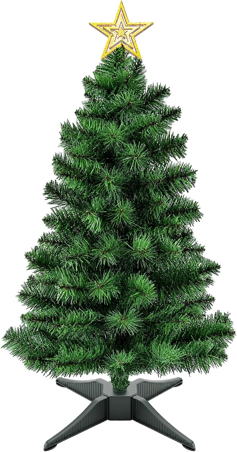 duudo 4ft premium hinged artificial holiday small mini, main product view