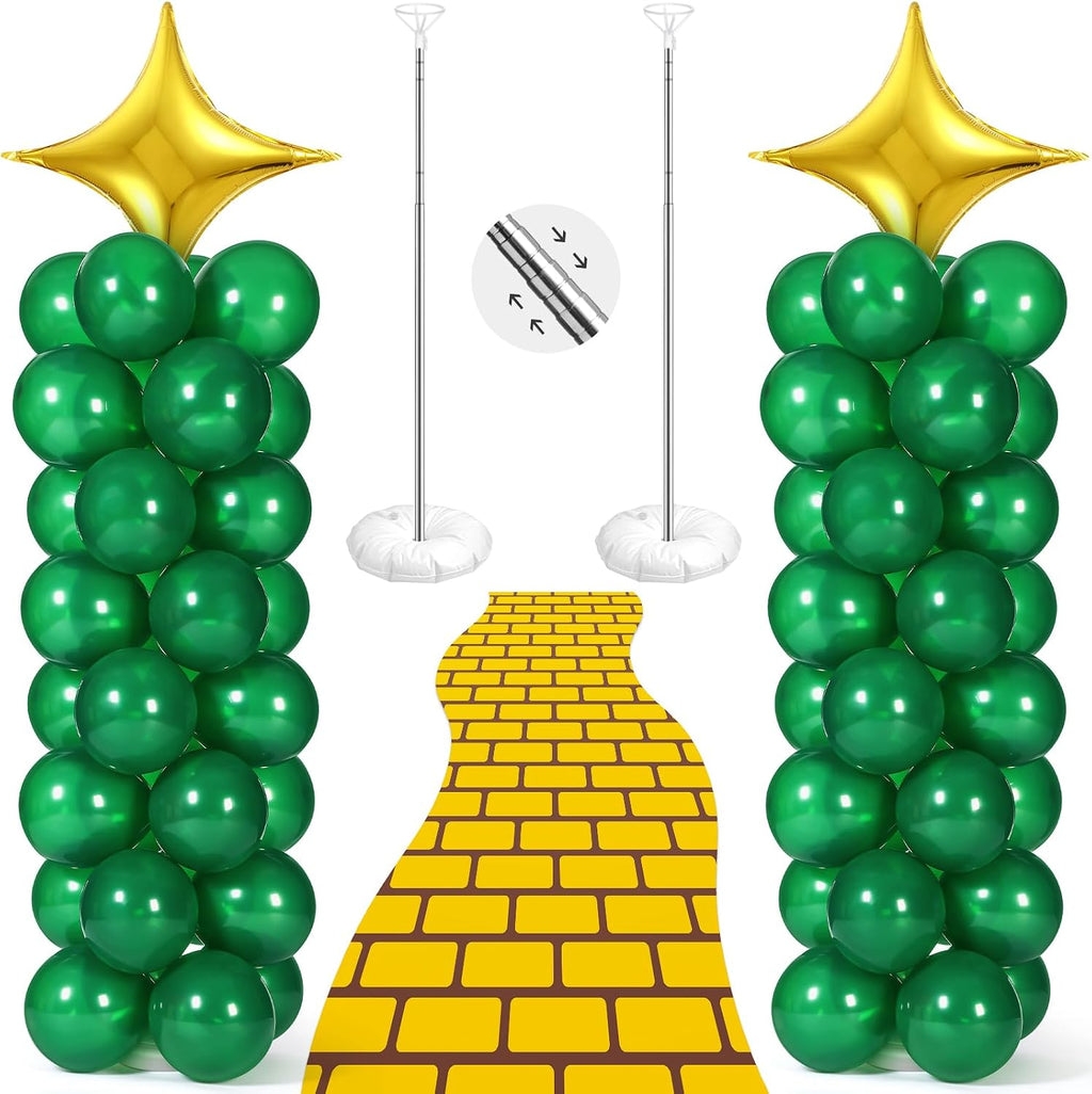 simgoing 2 set wizard party balloon column stand, main product view
