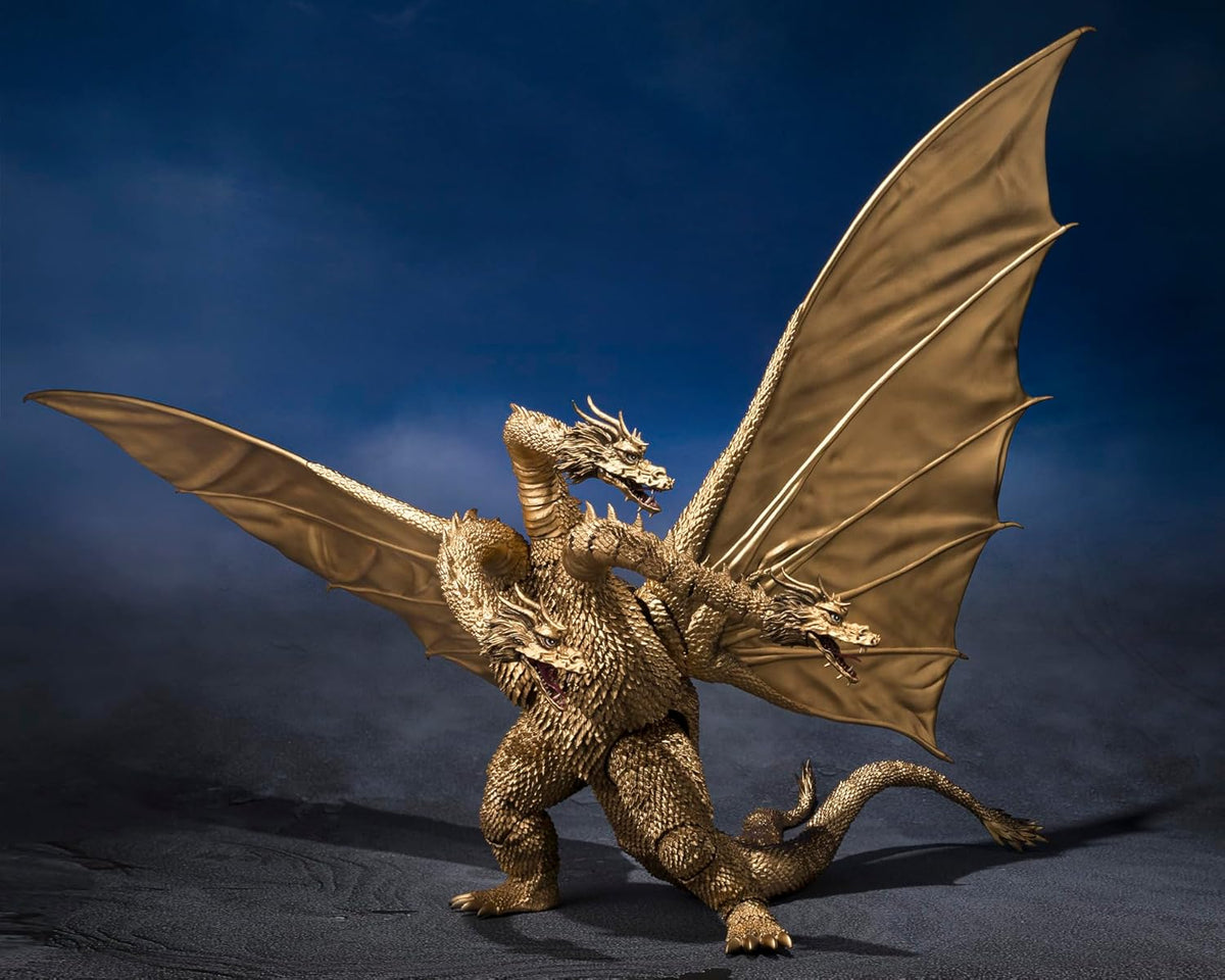TAMASHII NATIONS - Godzilla - King Ghidorah [1972] S.H.MonsterArts Action Figure