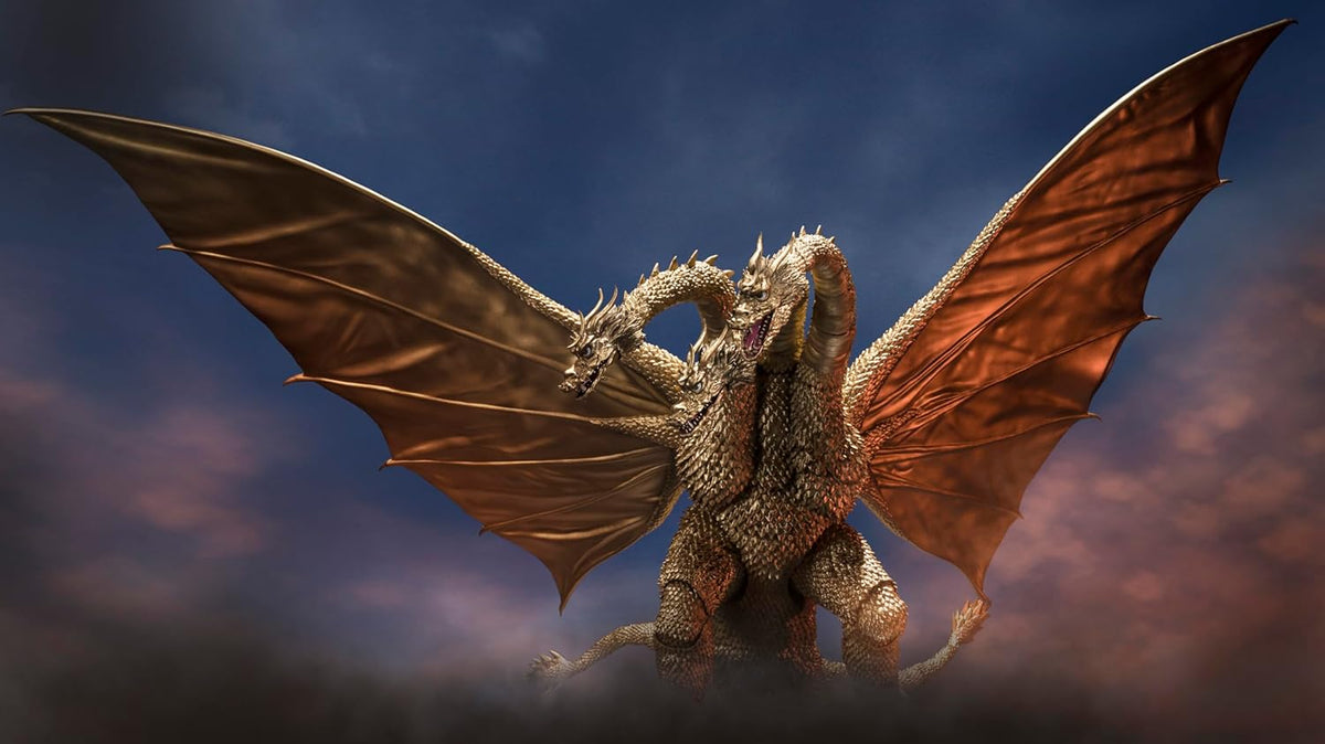TAMASHII NATIONS - Godzilla - King Ghidorah [1972] S.H.MonsterArts Action Figure