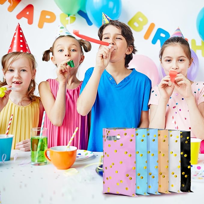 Kopokita 30PCS Party Favor Goodie Bags Goody Treat Small Gift Bags for Kids Birthday Party