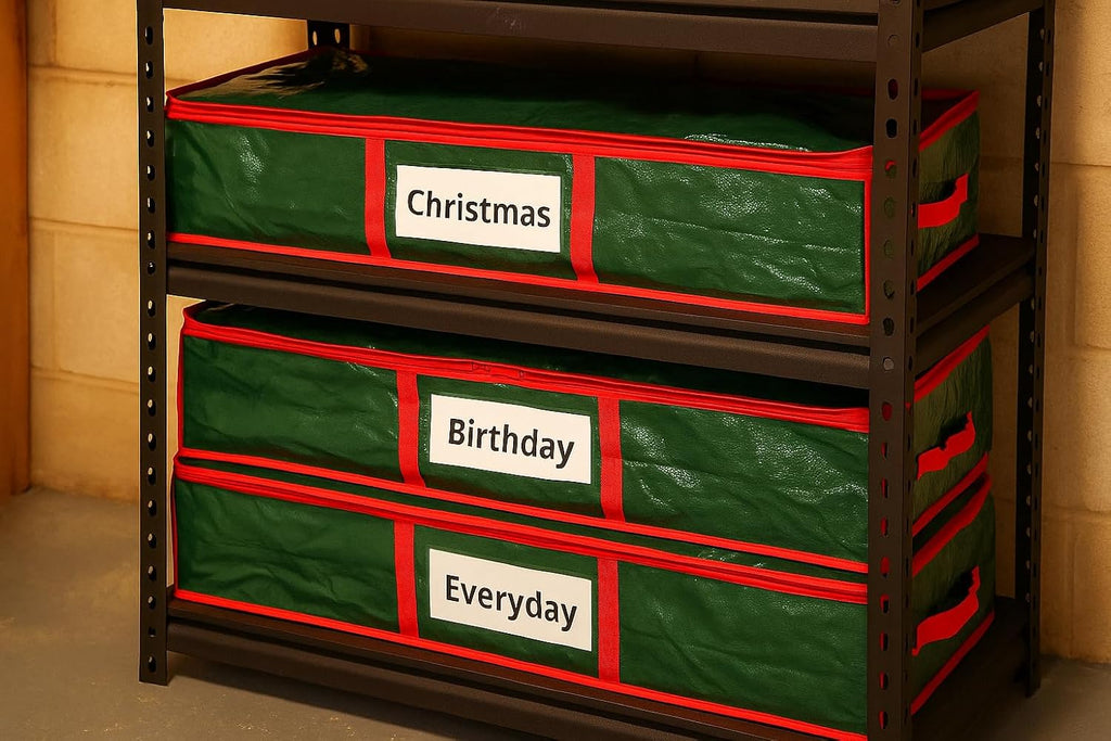 Sattiyrch Underbed Gift Wrap Organizer,Gift Wrapping Paper Storage Container,Holds up to 20 Rolls,41"W x 14"D x 5.5"H (Green)