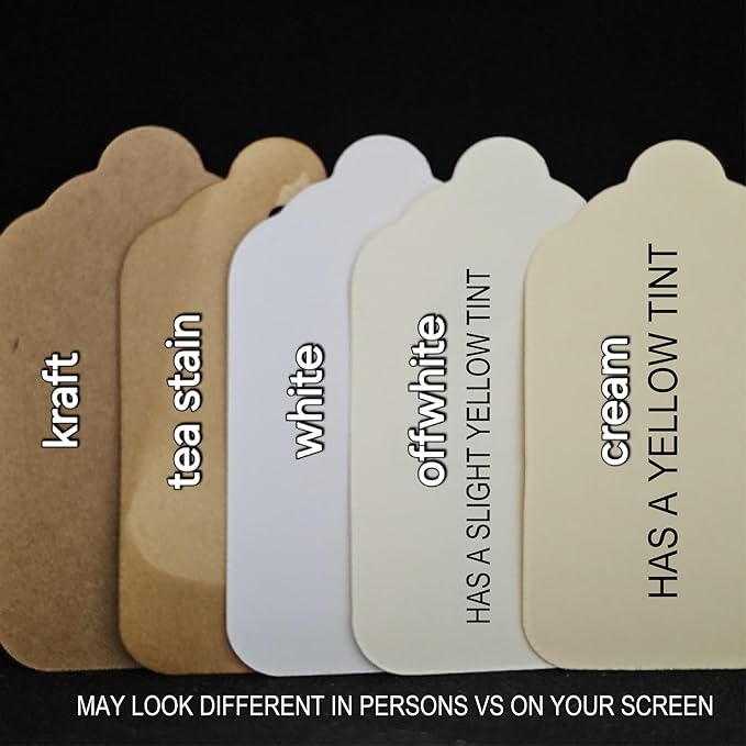 Let Love Grow Personalized CardStock Favor Tag Sets of 25 Tags (Small 2" x 1 1/8") Wedding Shower Baby