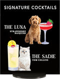 Pet Signature Drink Wedding Signs