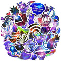 QTL Waterproof Vinyl Stickers for Laptop Skateboard Car Decal (50Pcs Galaxy Style)