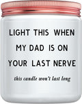 Funny Mom Gifts, Birthday Mother's Day Christmas Gift Ideas for Mom from Daughters and Son- Unique Women Candles Gifts for Bonus Stepmom