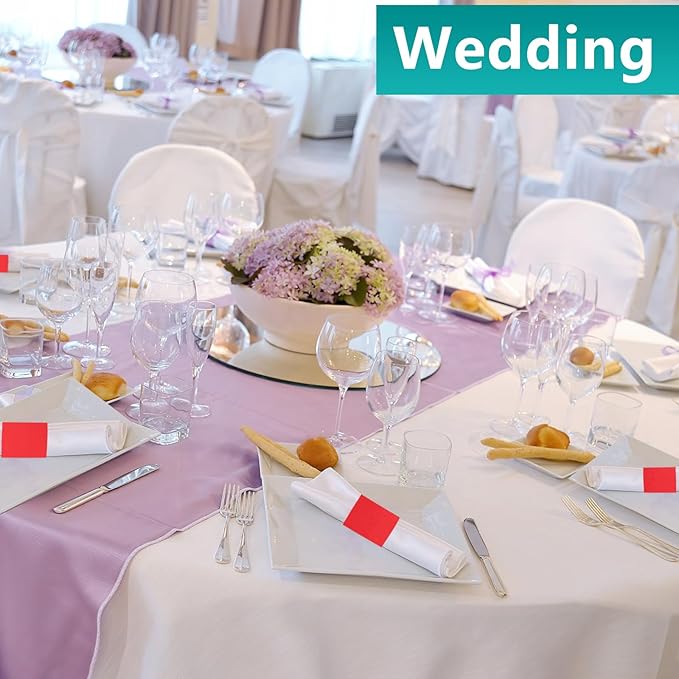 Paper Napkin Bands,Napkin Rings Self Adhesive,Silverware Wraps Bands(Red,2000 pcs)