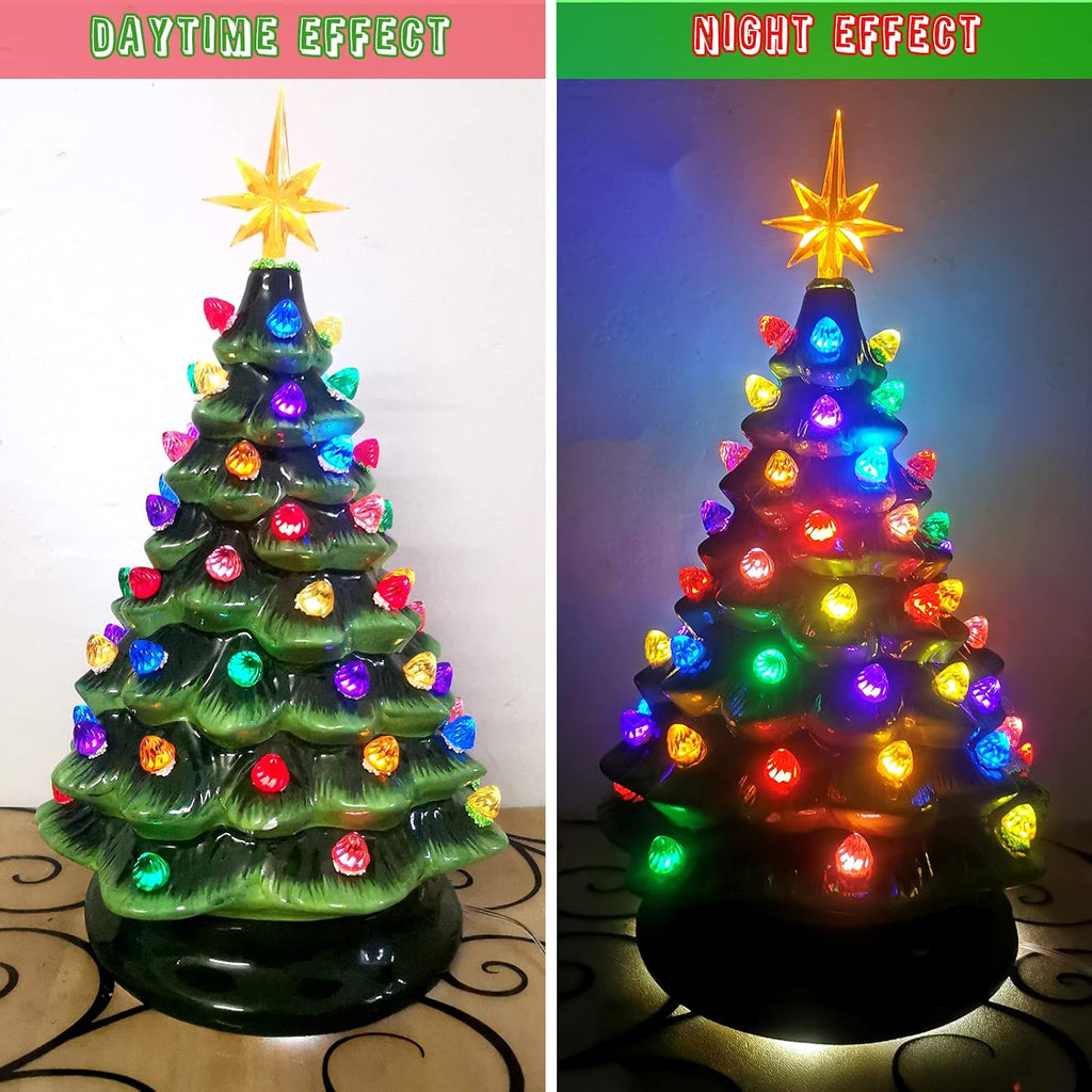 Replacement Lights Bulbs for Ceramic Christmas Tree Ornaments,Ice Cream Shape Light up Medium Twist Pegs Accessories for Ceramic Craft Project