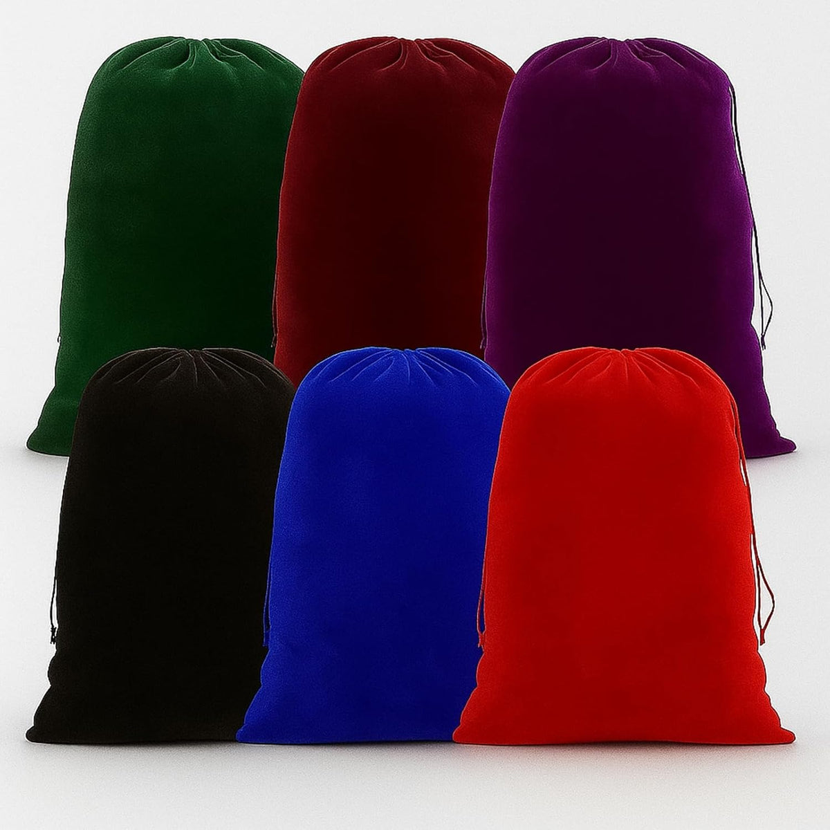 hahafelt 6 pcs large velvet drawstring gift bag, main product view