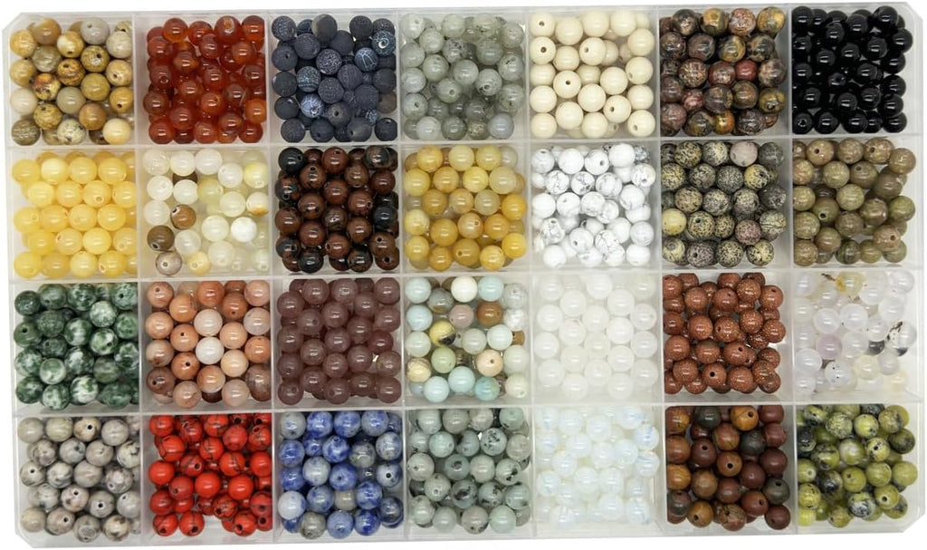 6mm natural gemstone beads loose gemstone for jewelry, main product view