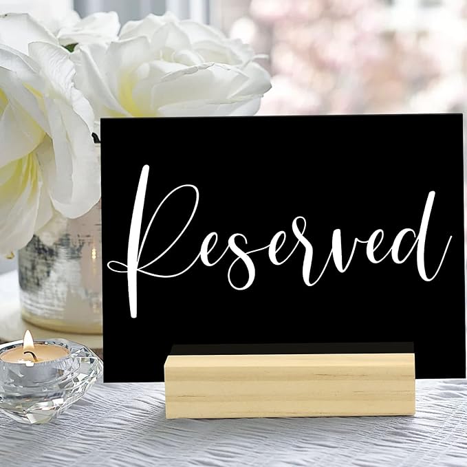 10 Pack Black Acrylic Sign Blanks for Table Numbers, 5 x 7 Inch Black Acrylic Blanks Sheets 1/8 inch Thick, Use for DIY Wedding Table Signs