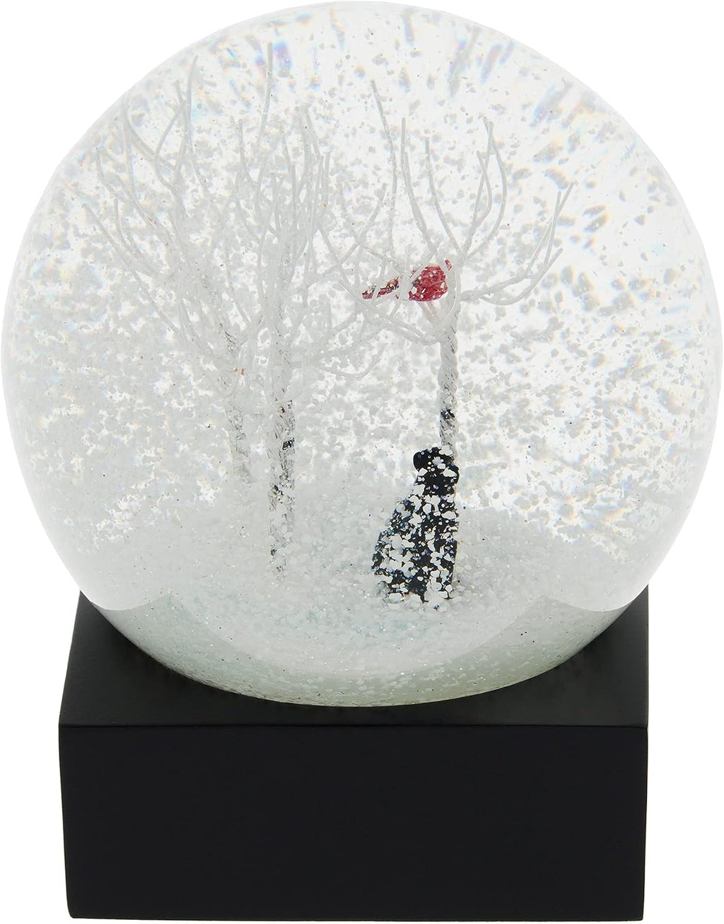 Black Lab in Woods Snow Globe by CoolSnowGlobes