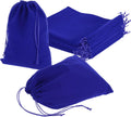 uxcell 25 pcs velvet drawstring bag, 8 x, main product view