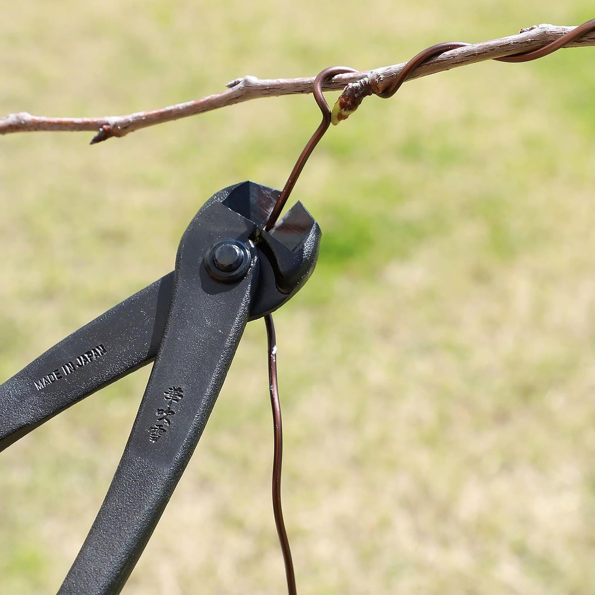 Wazakura Bonsai Wire Cutter 7.7in, Hand Forged Japanese Carbon Steel