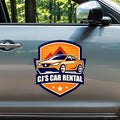 Custom Die Cut Car Magnet, Personalized Sign with Logo for Car Van Truck, Advertise Your Business Vehicle Magnetic, Full Color Professional Print, Crafted in The USA