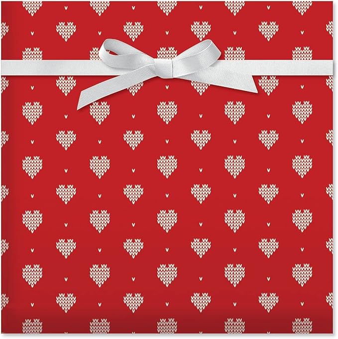 Current Gnome for the Holidays Double-Sided Rolled Christmas Wrapping Paper - Premium Jumbo 23-Inch x 32-Foot Gift Wrap Roll, 61 Square Feet Total