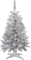 3ft silver artificial small christmas tree mini tabletop, main product view