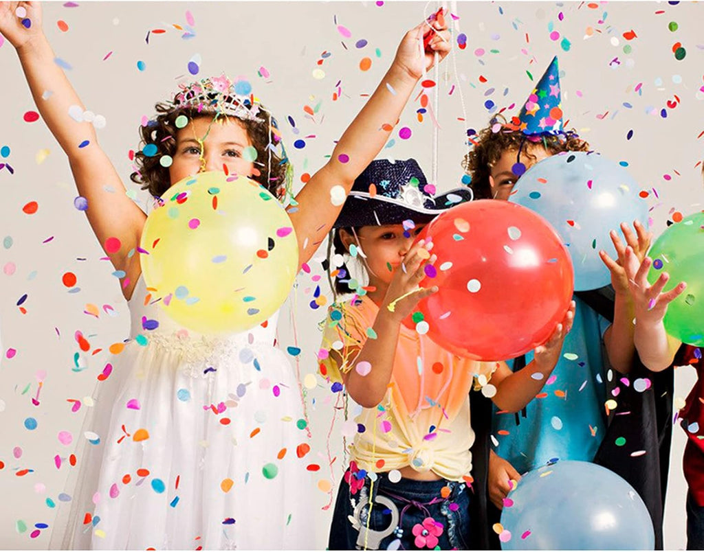8 PCS Party Supplies Colorful Confetti Paper Poppers Confetti Cannon for Graduation Wedding Birthday Baby Shower Christmas New Year's Bridal Anniversary Fiesta Fun Party Favors Supplies
