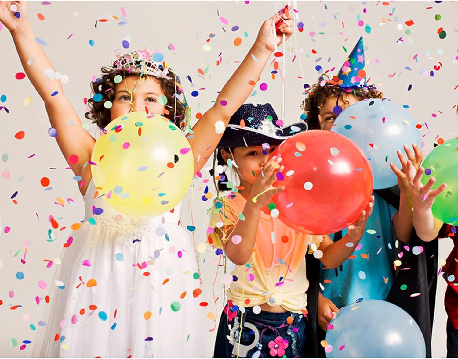 8 PCS Party Supplies Colorful Confetti Paper Poppers Confetti Cannon for Graduation Wedding Birthday Baby Shower Christmas New Year's Bridal Anniversary Fiesta Fun Party Favors Supplies