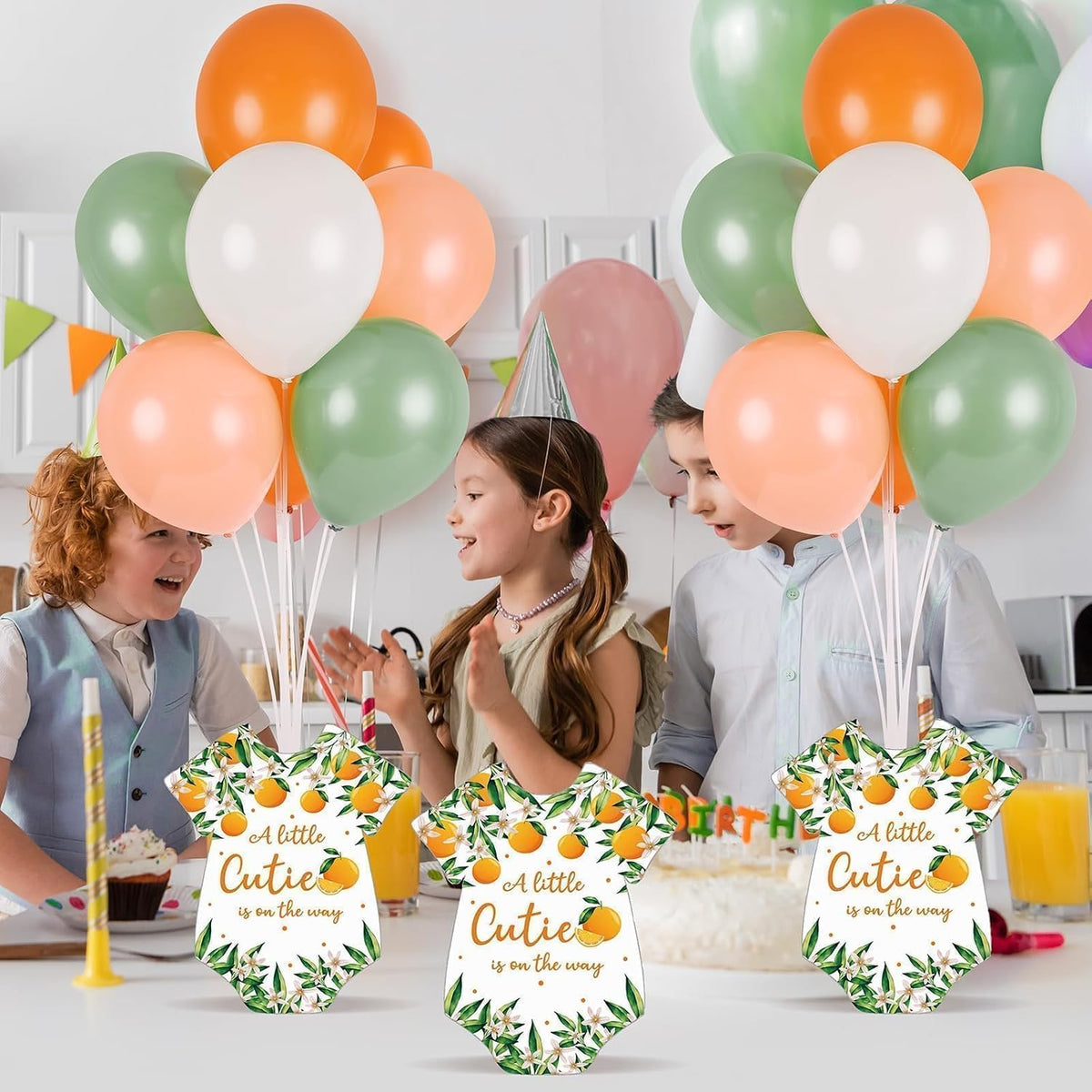 12 Sets Balloon Stand Kit For Table, Balloon Sticks with Base Birthday Gradua...