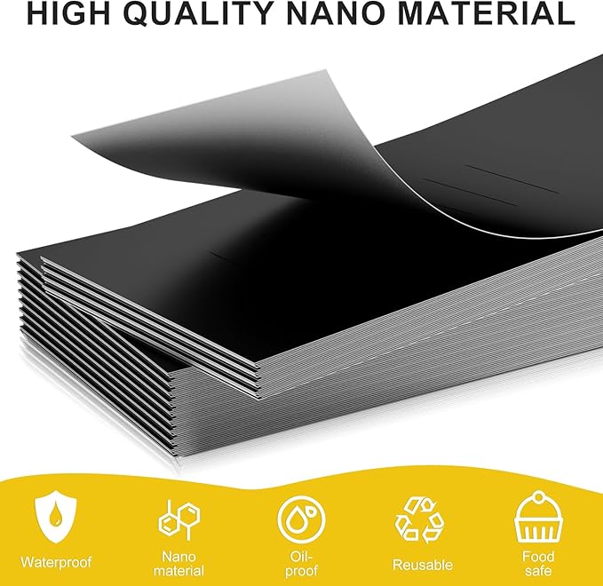 Polymer Material Reusable Napkin Band, Glue-Free Tear-Proof Water Resistant Oil-Proof Napkin Bands Set of 200(Assorted 4 Front Colors and Back White), 6 Adjustable Sizes Napkin Rings