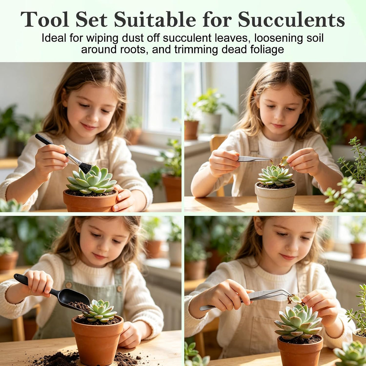 Bonsai Tools Set, 26 Pcs Garden Tools Set for Beginner, Includes Bonsai Wire ...