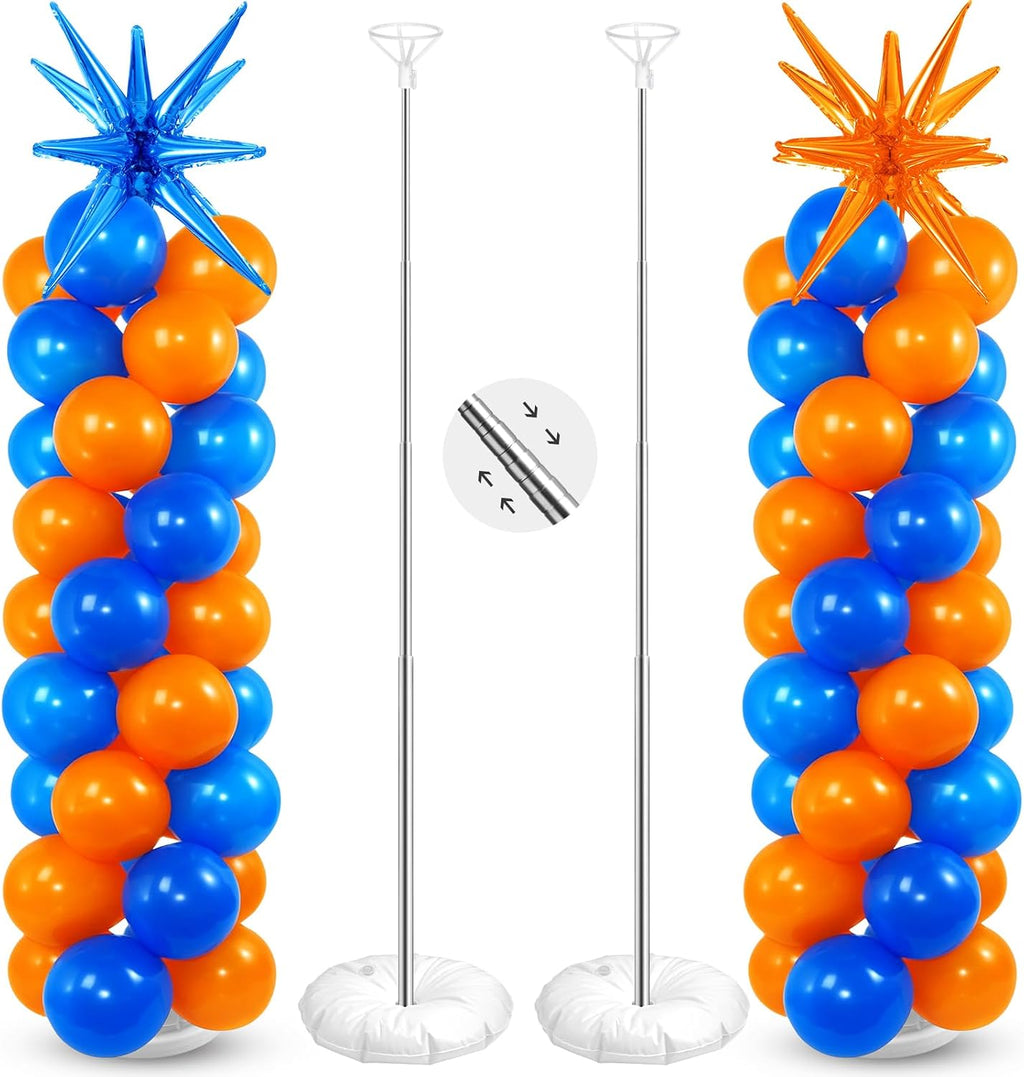 sosation 2 set blue orange party decor cartoon, main product view