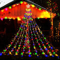 aokudoni outdoor christmas decorations 12.6 ft waterfall christmas, main product view