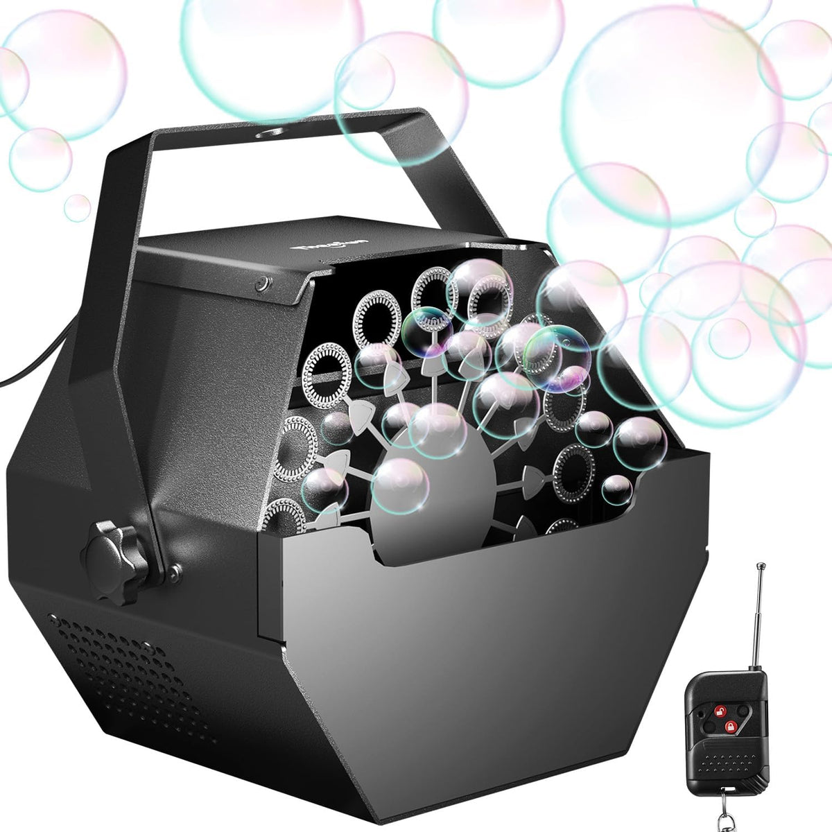 theefun bubble machine 750ml remote control metal bubble, main product view