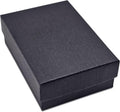 thedisplayguys 100pc cardboard linen paper jewelry gift boxes, main product view