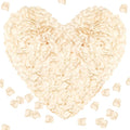 1000Pieces Rose Petals, Artificial Flower Petals Fake Rose Petals for Romantic Night,Wedding,Proposal Anniversary Flower Decorations (Champagne)
