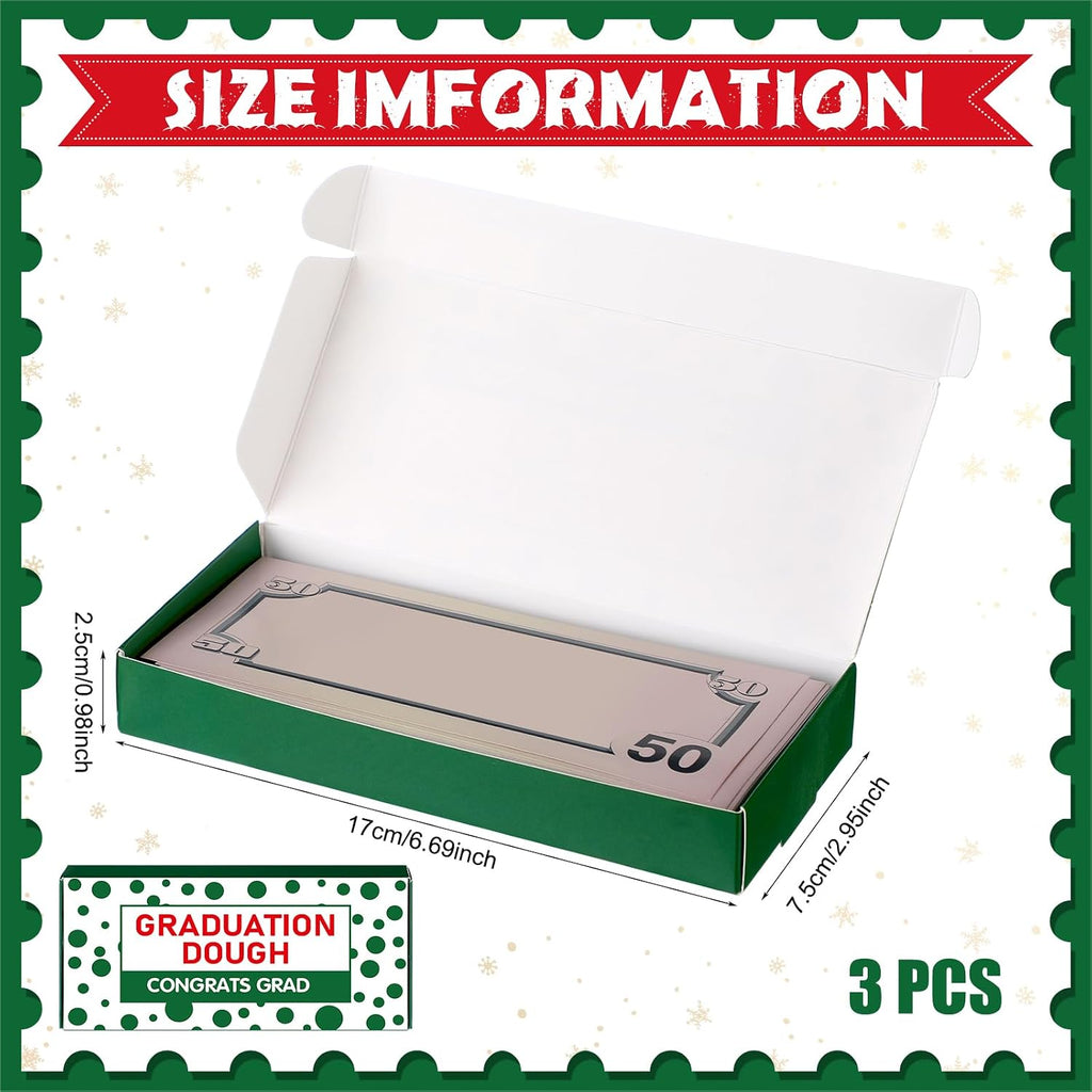 Gilprop 3 Pcs Graduation Gifts 2026 Graduation Money Holder for Cash Gift Donut Money Gift Box Unique Funny Donut Box Cash Gifts for Class of 2026 College University Graduates Women Men