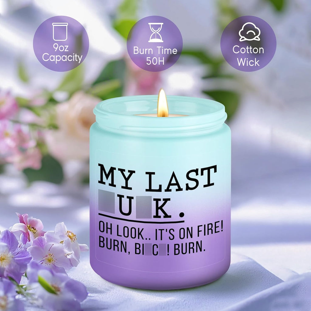 Fairy's Gift Candles, Cool Presents, Funny Relaxation Gifts for Women Men Mom Coworker Friend Boss - Cool Birthday Fun Presents for Her - Mothers Day, Sarcastic Office Relaxing Gifts for Women Nerd