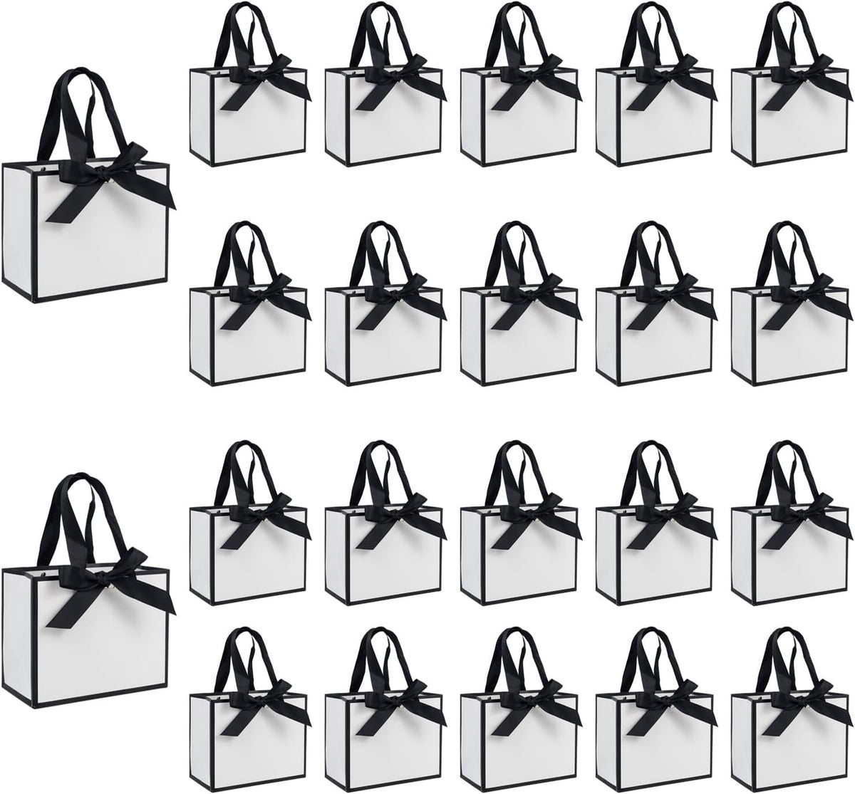 tksbag 50 pack mini white and black gift, main product view